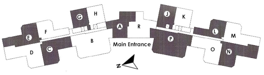 Rockcliffe Apartment Building Floor Plan Illustration